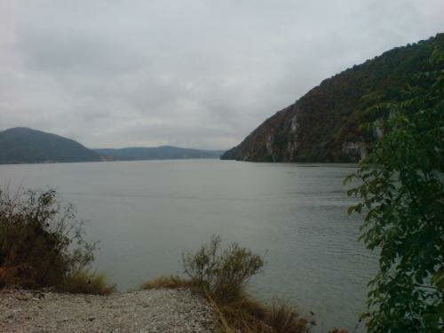 Dunărea la Cazane, toamna, 1